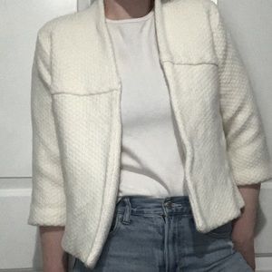 Off white vintage coat